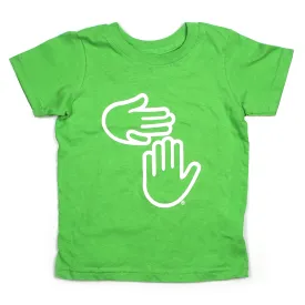 Michigan Hands Toddler Tee (Apple)