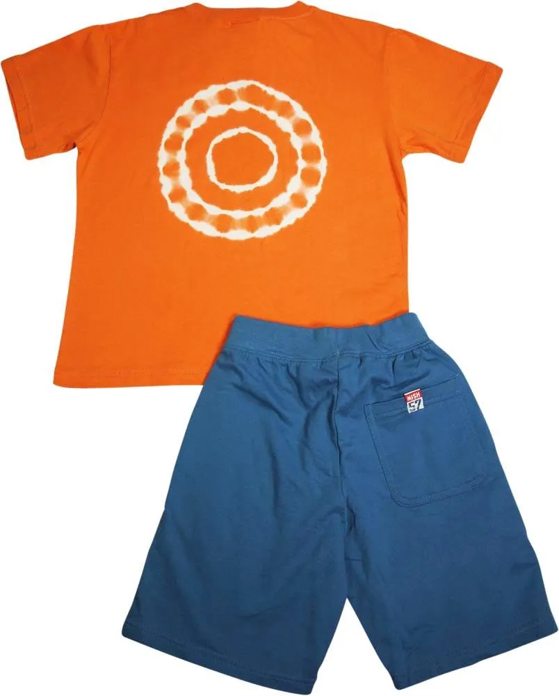 Mish Mish Toddler & Little Boys Cotton Short Sleeve Short Sets SZ 2T - 7