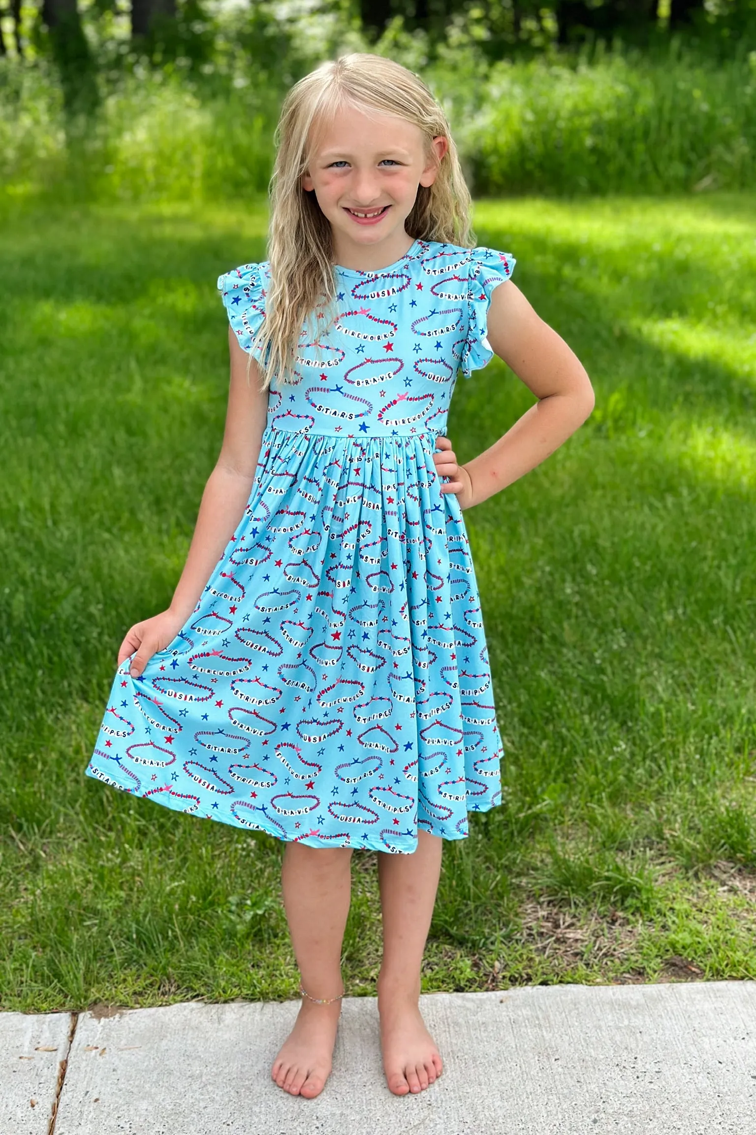 Miss Americana Flutter Dress