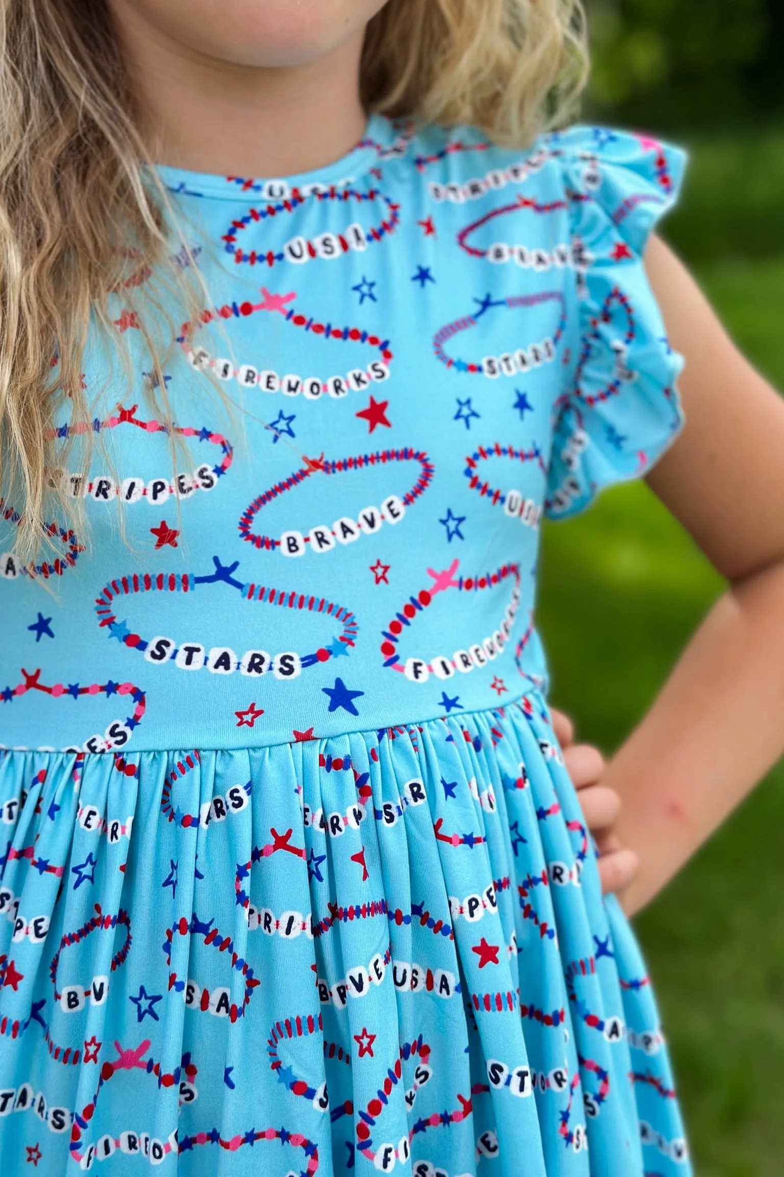 Miss Americana Flutter Dress