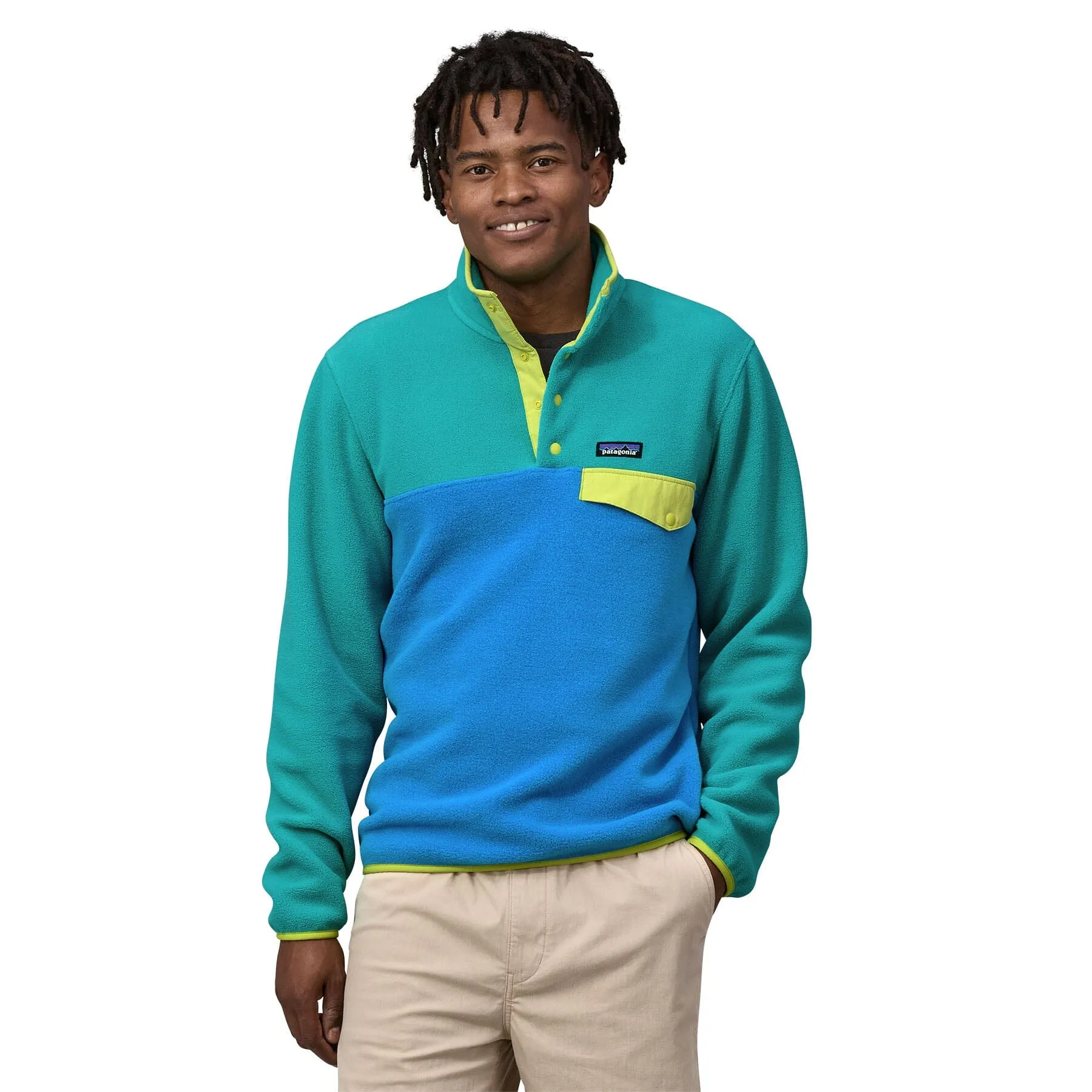 M's LW Synch Snap-T Fleece Pullover - 100% Recycled Polyester