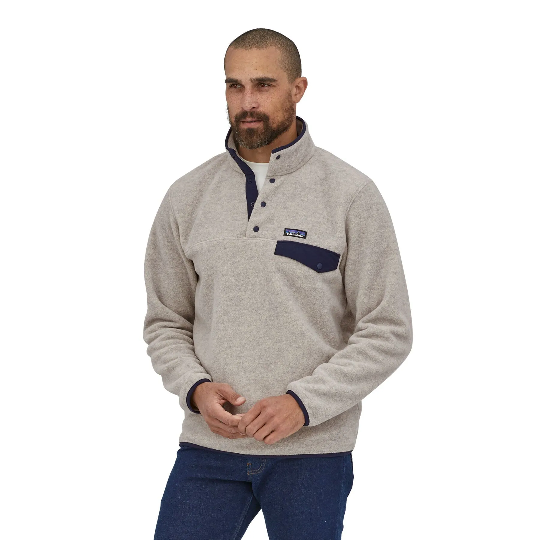 M's LW Synch Snap-T Fleece Pullover - 100% Recycled Polyester