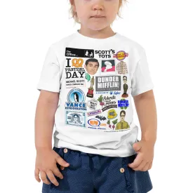 Office Icons Toddler Tee