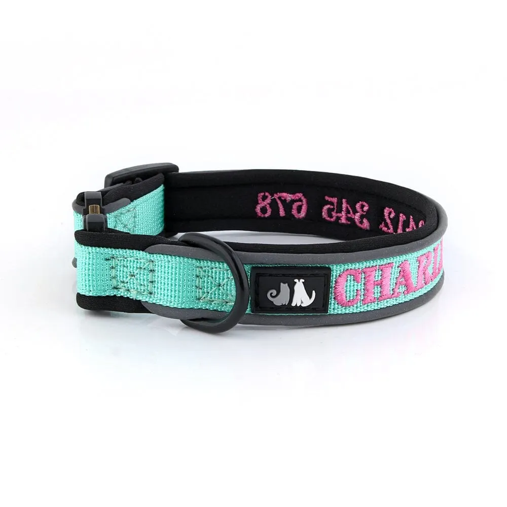 Personalised Embroidered Tactical Dog Collar