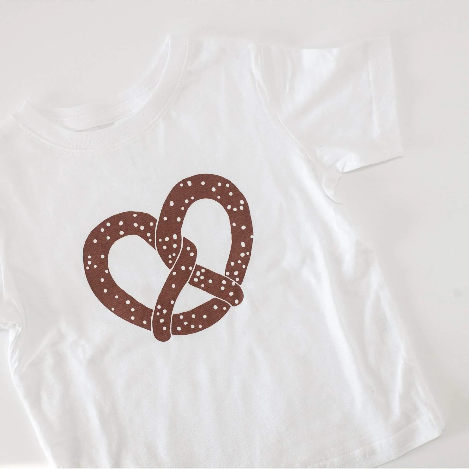 pretzel toddler tshirt, Philly pretzel tshirt, Philadelphia food shirt for toddler