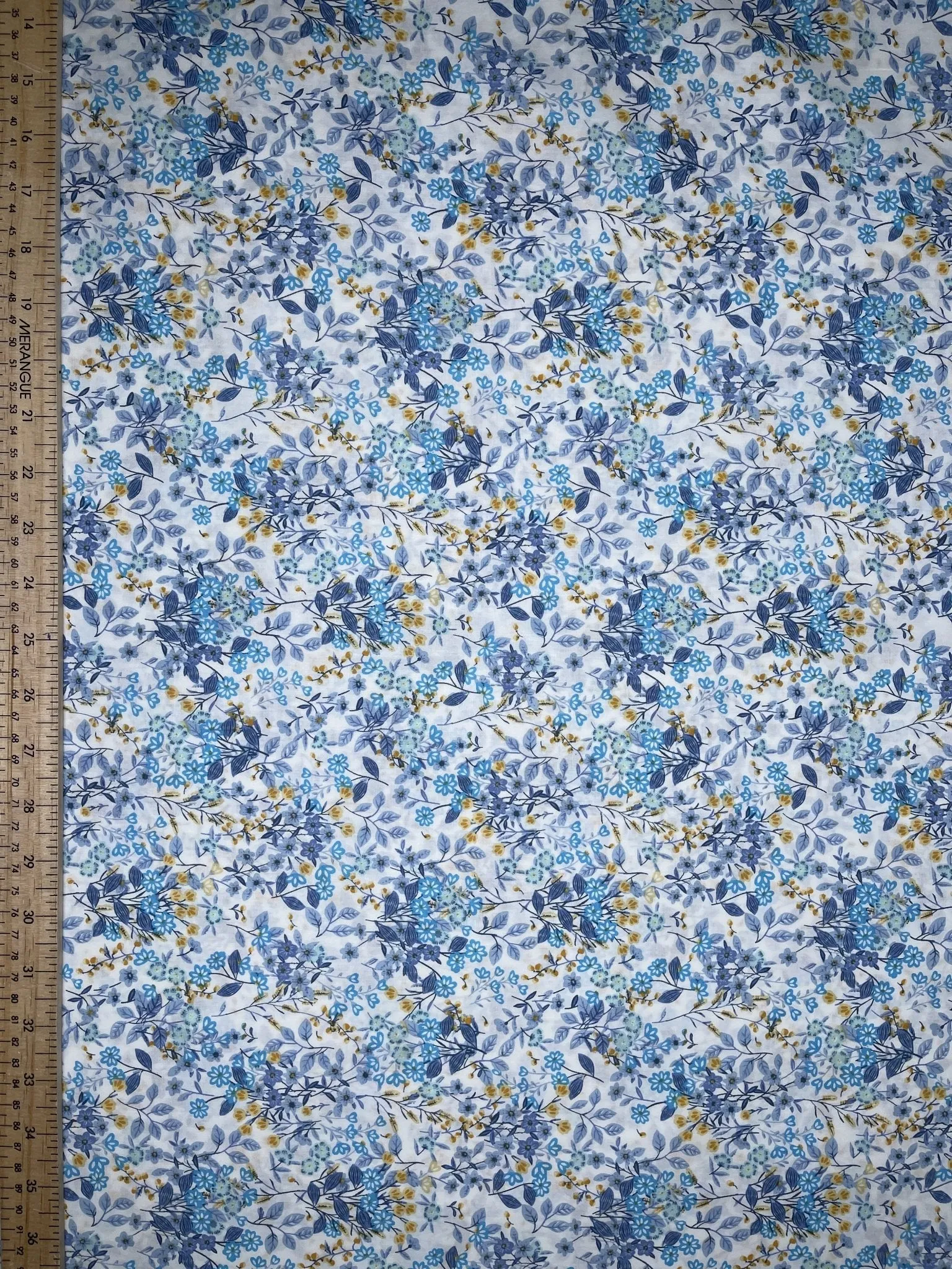 Summer Vibes Floral  Print  - Washed 100% Cotton Poplin  - 8061