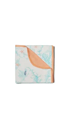 Swaddle Blanket Sea Horse - Final Sale