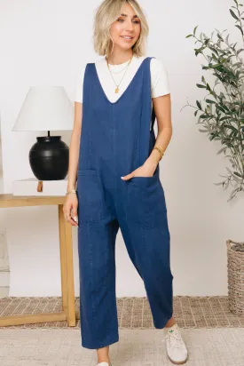 The Waymaker Denim Jumpsuit (S-3XL)