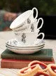 V & A  Alice Tea Cup & Saucer