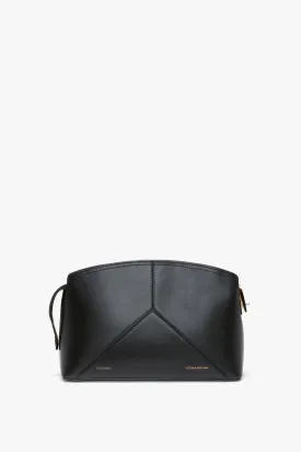 Victoria Clutch Bag In Black Leather